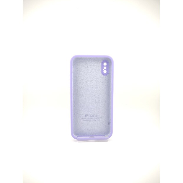 Силіконовий оригінальний чохол для Apple iPhone X  /  XS (43) Glycine, квадратний із круглими кутами.