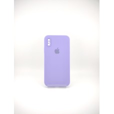 Силикон Original Square RoundCam Case Apple iPhone X / XS (43) Glycine