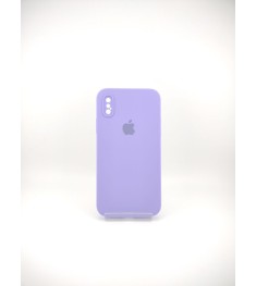 Силикон Original Square RoundCam Case Apple iPhone X / XS (43) Glycine
