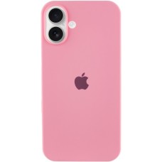Силикон Original Round Case Apple iPhone 16 (14) Pink