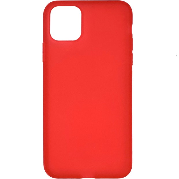 Силікон TPU Латекс Apple iPhone 11 Pro Max (Червоний)