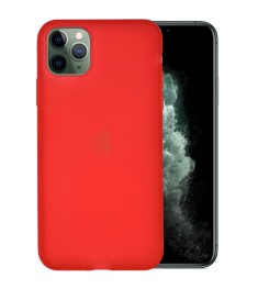 Силікон TPU Латекс Apple iPhone 11 Pro Max (Червоний)