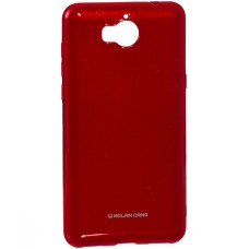 Чохол Molan Shining для Huawei Y5 (2017) з силікону (червоний)