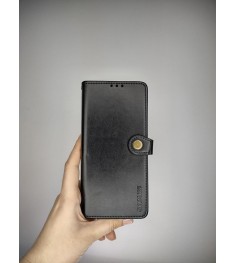 Leather Book Gallant Case for Samsung Galaxy M14 (Black)