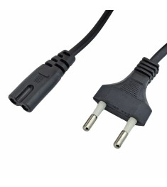 Кабель живлення Rivex PC-184 2pin 220V (1.4m) (Тех.пак)