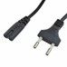 Кабель живлення Rivex PC-184 2pin 220V (1.4m) (Тех.пак)
