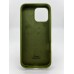 Силикон Original Round Case Apple iPhone 16 Pro Max (46) Deep Green