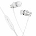 Wired in-ear headset Borofone BM73 Platinum (White)