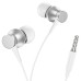 Wired in-ear headset Borofone BM73 Platinum (White)