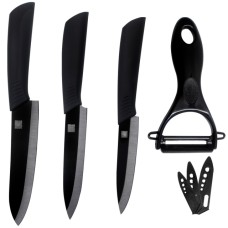 Набор ножей Xiaomi HUOHOU Nano Ceramic Knife Set (Black)