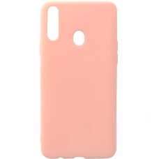 Силикон iNavi Color Samsung Galaxy A20s (2019) (Розовый)