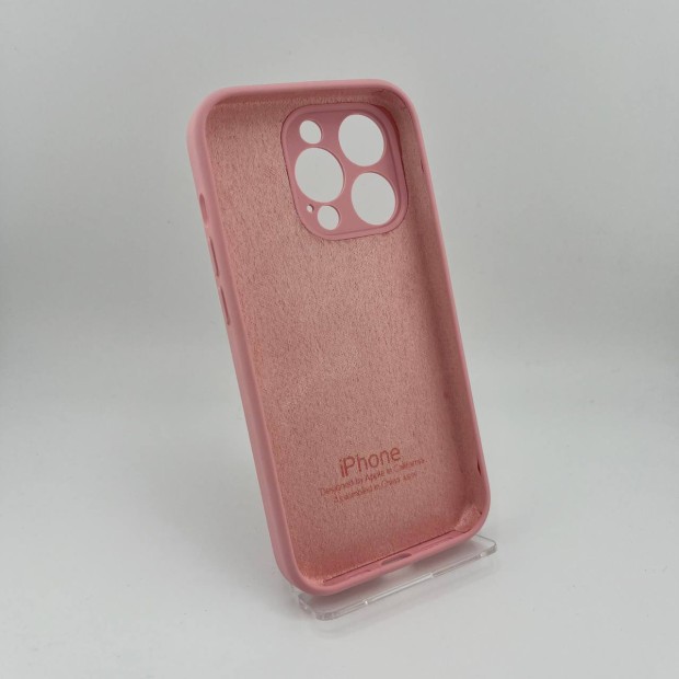 Силикон Original RoundCam Case Apple iPhone 14 Pro (14) Pink Силикон Original RoundCam Case Apple iPhone 14 Pro (14) Pink