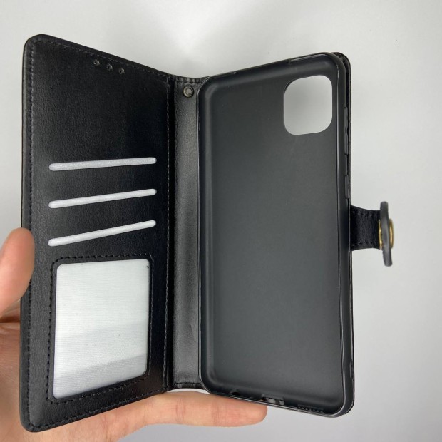 Leather Book Gallant Case for Samsung Galaxy A04 (Black)