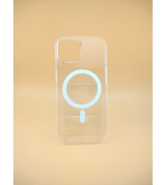 Чохол Clear Case Premium with MagSafe Apple iPhone 15 (Прозорий)