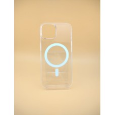 Чохол Clear Case Premium with MagSafe Apple iPhone 15 (Прозорий)