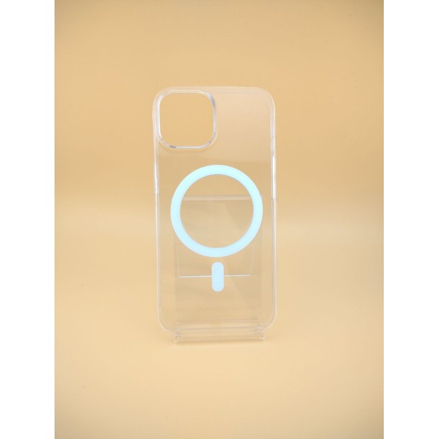 Чохол Clear Case Premium with MagSafe Apple iPhone 15 (Прозорий)