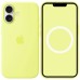 Чехол Silicone Case with MagSafe Apple iPhone 17 (Neon Yellow)