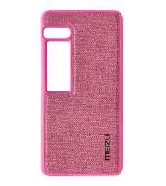 Силикон Textile Meizu Pro 7 (Розовый)
