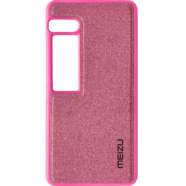 Силикон Textile Meizu Pro 7 (Розовый)