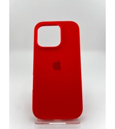 Силіконовий оригінальний чохол для Apple iPhone 16 Pro (05) Product RED