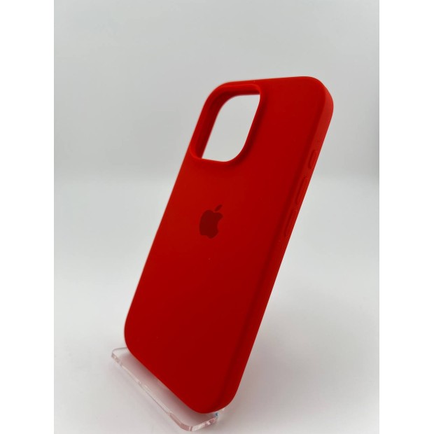 Силіконовий оригінальний чохол для Apple iPhone 16 Pro (05) Product RED Силіконовий оригінальний чохол для Apple iPhone 16 Pro (05) Product RED