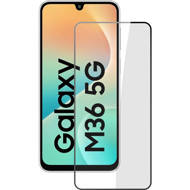 Защитное стекло 5D Standard Samsung Galaxy M36 Black