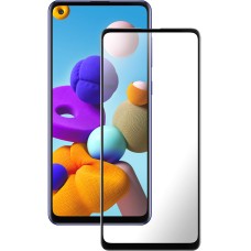 Защитное стекло 5D Japan HD Samsung Galaxy A21S (2020) Black