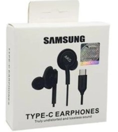 Дротові навушники-гарнітура вакуумні Samsung AKG EO-IG100BBEGWW (Type-C) (Чорний..