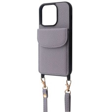 Чехол WAVE Leather Pocket Case iPhone 14 Pro (Light Purple)