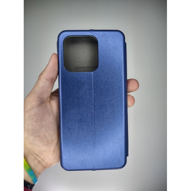 Чехол-книжка Оригинал Xiaomi Redmi 10C / 12C (Синий)