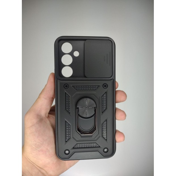 Бронь-чехол Ring Serge Armor Case Samsung Galaxy A54 (ShutCam) (Чёрный)