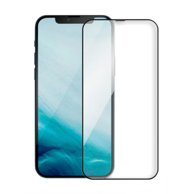 Захисне скло iLera DeLuxe Original для Apple iPhone 14 Plus  /  13 Pro Max (Чорне) iLFCDL14Pl