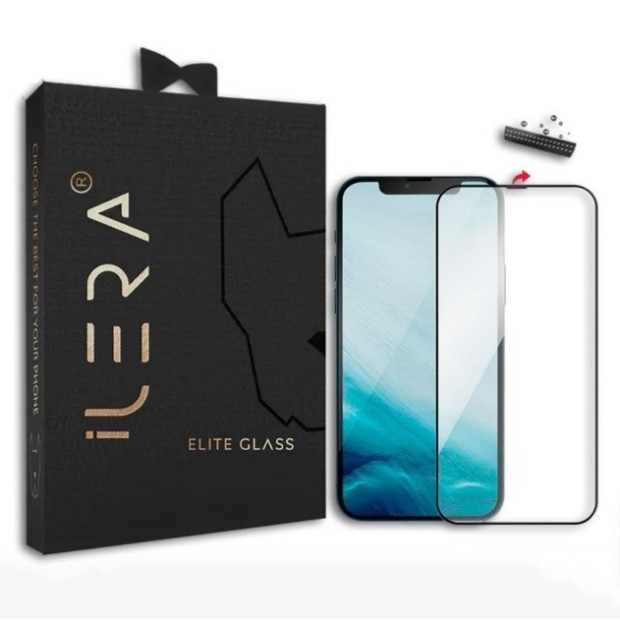 Захисне скло iLera DeLuxe Original для Apple iPhone 14 Plus  /  13 Pro Max (Чорне) iLFCDL14Pl