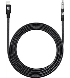 Кабель AUX ArmorStandart 3,5 to Lightning (1m) (Чорний) AR