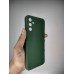 Силіконовий оригінальний 360 чохол для Samsung A14 (ShutCam) (темно-зелений)