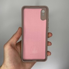 Силикон Original 360 Case Xiaomi Redmi 9A (ShutCam) (Тёмно-пудровый)
