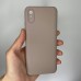 Силіконовий чохол Original 360 Case для Xiaomi Redmi 9A (ShutCam) (Темно-пудровий)