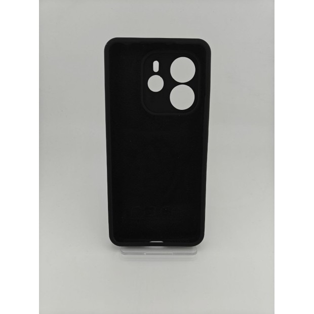 Силикон Original Premium Xiaomi Redmi Note 14 4G (ShutCam) (Чёрный)
