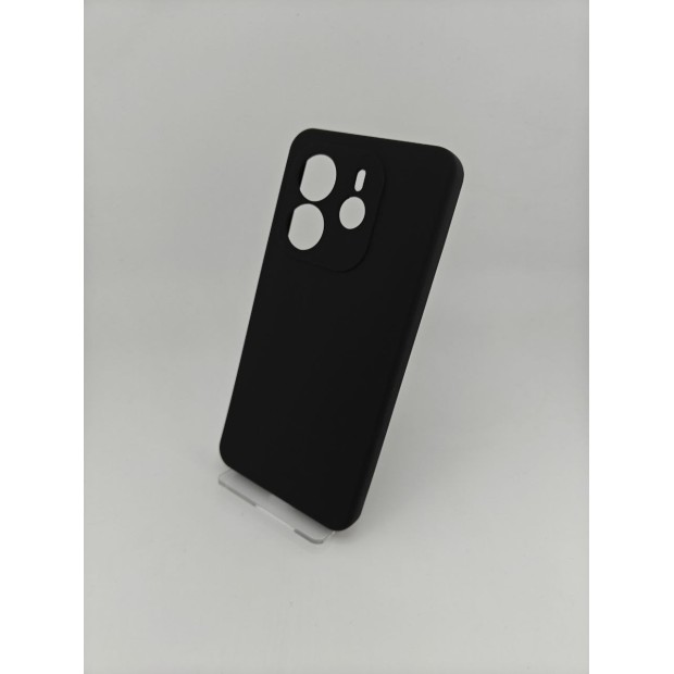 Силикон Original Premium Xiaomi Redmi Note 14 4G (ShutCam) (Чёрный)