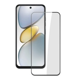 5D Стандартний Tecno Spark Go 1s Чорне захисне скло