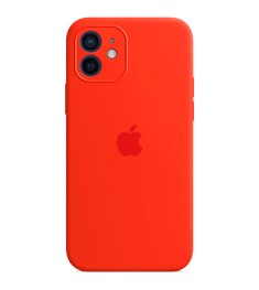 Силикон Original RoundCam Case Apple iPhone 12 (05) Product RED