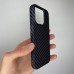 Чехол-накладка Carbon MagSafe для Apple iPhone 14 Pro (Чёрный)