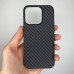 Чехол-накладка Carbon MagSafe для Apple iPhone 14 Pro (Чёрный)