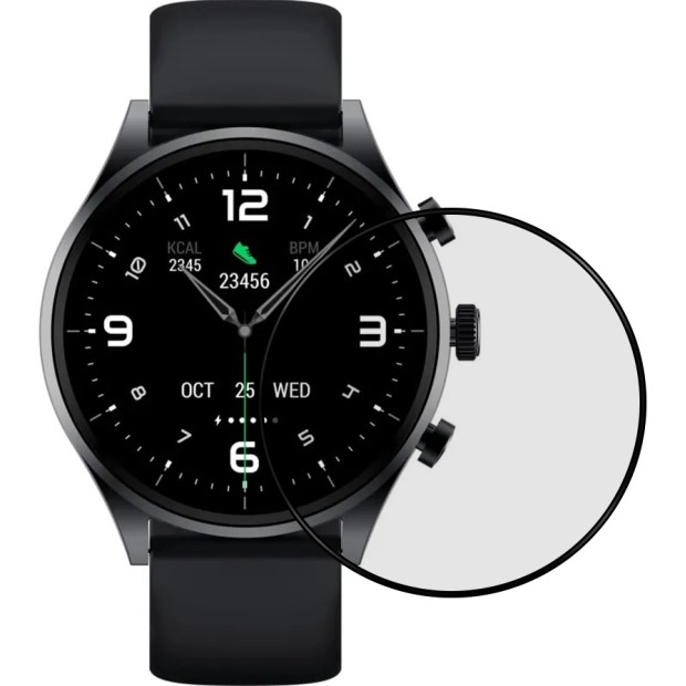 5D Чорне S1 Чорне захисне скло