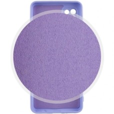 Силіконовий чохол Original Samsung Galaxy A51 (ShutCam) (Лавандовий)