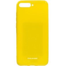 Силикон Molan Shining Huawei Y5 Prime (2018) / Honor 7A (Жёлтый)