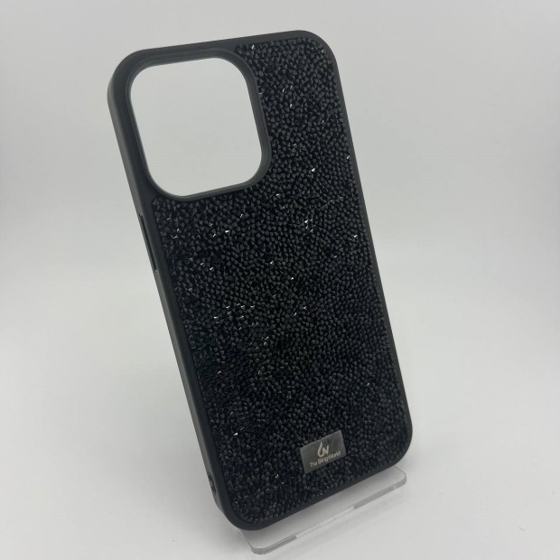 Чохол Bling World Rock Diamond для iPhone 15 Pro Max (Чорний)