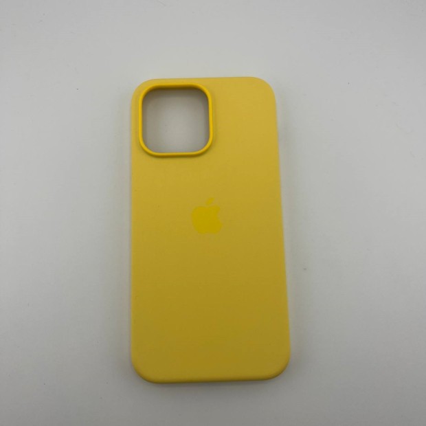 Силіконовий чохол з MagSafe для Apple iPhone 14 Pro Max (Sunglow)