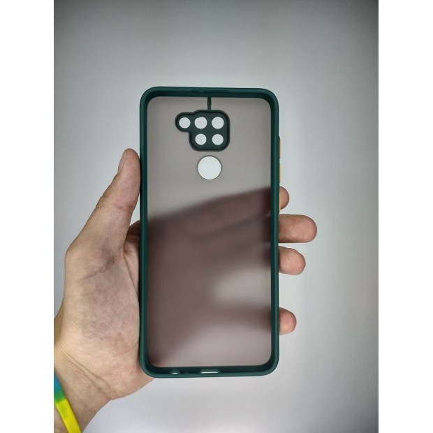Case Totu Gingle Series Xiaomi Redmi Note 9  /  Redmi 10X (Dark Green)