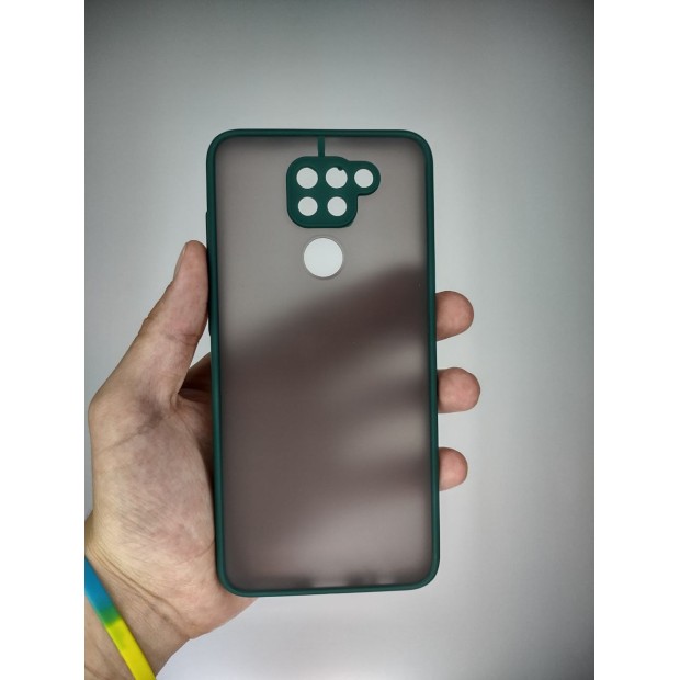 Case Totu Gingle Series Xiaomi Redmi Note 9  /  Redmi 10X (Dark Green)